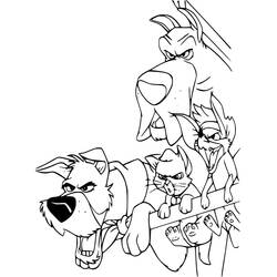 Dessin à colorier: Oliver et compagnie (Dessins animés et séries animées) #214616 - Coloriages à Imprimer Gratuits