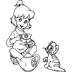 Dessin à colorier: Oliver et compagnie (Dessins animés et séries animées) #214624 - Coloriages à Imprimer Gratuits