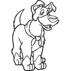 Dessin à colorier: Oliver et compagnie (Dessins animés et séries animées) #214628 - Coloriages à Imprimer Gratuits