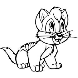 Dessin à colorier: Oliver et compagnie (Dessins animés et séries animées) #214632 - Coloriages à Imprimer Gratuits