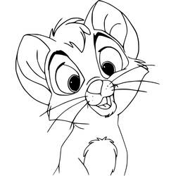 Dessin à colorier: Oliver et compagnie (Dessins animés et séries animées) #214633 - Coloriages à Imprimer Gratuits