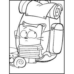 Dessin à colorier: Ollie et Moon (Dessins animés et séries animées) #213030 - Coloriages à Imprimer Gratuits