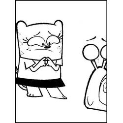 Dessin à colorier: Ollie et Moon (Dessins animés et séries animées) #213045 - Coloriages à Imprimer Gratuits