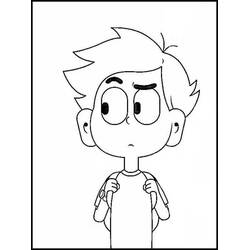 Dessin à colorier: Oscar et Malika (Dessins animés et séries animées) #188913 - Coloriages à Imprimer Gratuits