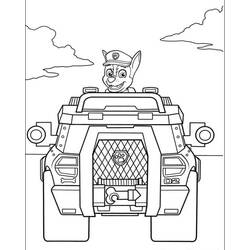 Dessin à colorier: Pat'Patrouille (Dessins animés et séries animées) #178143 - Coloriages à Imprimer Gratuits