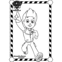 Dessin à colorier: Pat'Patrouille (Dessins animés et séries animées) #44238 - Coloriages à Imprimer Gratuits