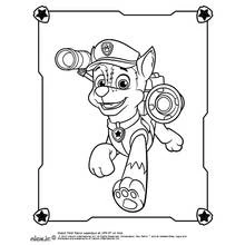 Dessin à colorier: Pat'Patrouille (Dessins animés et séries animées) #44240 - Coloriages à Imprimer Gratuits