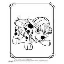 Dessin à colorier: Pat'Patrouille (Dessins animés et séries animées) #44243 - Coloriages à Imprimer Gratuits