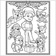 Dessin à colorier: Pat'Patrouille (Dessins animés et séries animées) #44311 - Coloriages à Imprimer Gratuits
