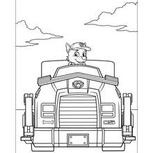 Dessin à colorier: Pat'Patrouille (Dessins animés et séries animées) #44341 - Coloriages à Imprimer Gratuits