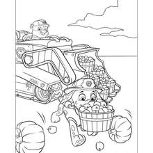 Dessin à colorier: Pat'Patrouille (Dessins animés et séries animées) #44344 - Coloriages à Imprimer Gratuits