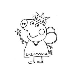 Dessin à colorier: Peppa Pig (Dessins animés et séries animées) #180867 - Coloriages à Imprimer Gratuits