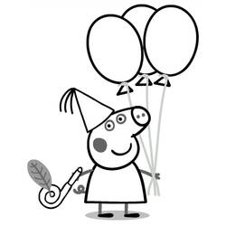 Dessin à colorier: Peppa Pig (Dessins animés et séries animées) #180891 - Coloriages à Imprimer Gratuits