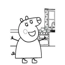 Dessin à colorier: Peppa Pig (Dessins animés et séries animées) #43917 - Coloriages à Imprimer Gratuits