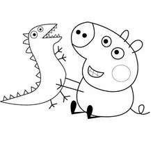 Dessin à colorier: Peppa Pig (Dessins animés et séries animées) #43944 - Coloriages à Imprimer Gratuits