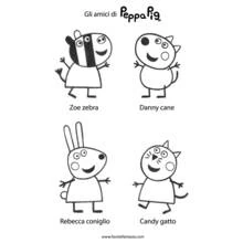 Dessin à colorier: Peppa Pig (Dessins animés et séries animées) #43951 - Coloriages à Imprimer Gratuits