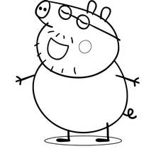 Dessin à colorier: Peppa Pig (Dessins animés et séries animées) #43954 - Coloriages à Imprimer Gratuits