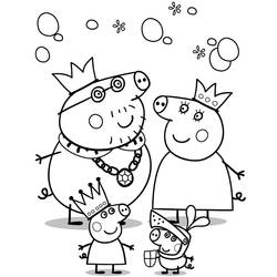 Dessin à colorier: Peppa Pig (Dessins animés et séries animées) #43994 - Coloriages à Imprimer Gratuits