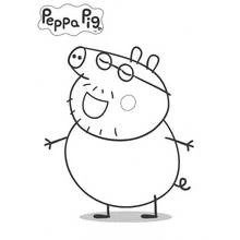 Dessin à colorier: Peppa Pig (Dessins animés et séries animées) #44000 - Coloriages à Imprimer Gratuits