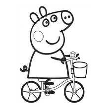 Dessin à colorier: Peppa Pig (Dessins animés et séries animées) #44025 - Coloriages à Imprimer Gratuits