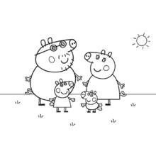 Dessin à colorier: Peppa Pig (Dessins animés et séries animées) #44041 - Coloriages à Imprimer Gratuits