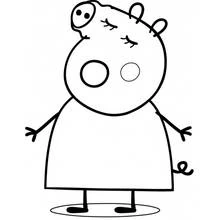 Dessin à colorier: Peppa Pig (Dessins animés et séries animées) #44067 - Coloriages à Imprimer Gratuits