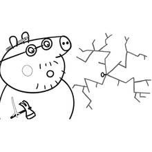 Dessin à colorier: Peppa Pig (Dessins animés et séries animées) #44086 - Coloriages à Imprimer Gratuits