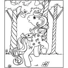 Coloriage Petit Poney (Dessins animés et séries animées) #41921 à imprimer et colorier