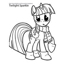 Dessin à colorier: Petit Poney (Dessins animés et séries animées) #41924 - Coloriages à Imprimer Gratuits