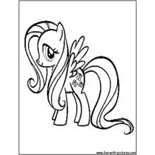 Dessin à colorier: Petit Poney (Dessins animés et séries animées) #41942 - Coloriages à Imprimer Gratuits