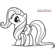 Dessin à colorier: Petit Poney (Dessins animés et séries animées) #41948 - Coloriages à Imprimer Gratuits