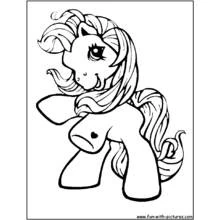 Coloriage Petit Poney (Dessins animés et séries animées) #41961 à imprimer et colorier