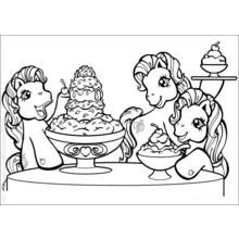 Coloriage Petit Poney (Dessins animés et séries animées) #41962 à imprimer et colorier