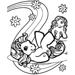 Coloriage Petit Poney (Dessins animés et séries animées) #41968 à imprimer et colorier