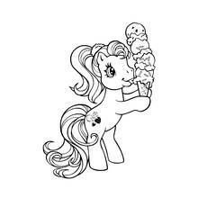 Coloriage Petit Poney (Dessins animés et séries animées) #41986 à imprimer et colorier