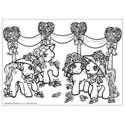 Coloriage Petit Poney (Dessins animés et séries animées) #42006 à imprimer et colorier