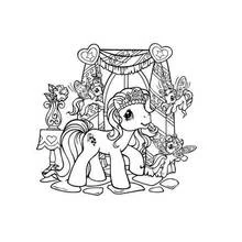 Coloriage Petit Poney (Dessins animés et séries animées) #42054 à imprimer et colorier