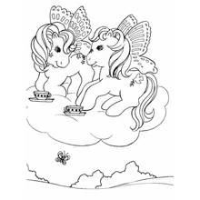 Coloriage Petit Poney (Dessins animés et séries animées) #42075 à imprimer et colorier