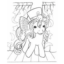 Coloriage Petit Poney (Dessins animés et séries animées) #42082 à imprimer et colorier
