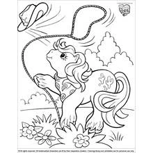Coloriage Petit Poney (Dessins animés et séries animées) #42094 à imprimer et colorier