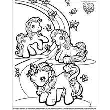 Coloriage Petit Poney (Dessins animés et séries animées) #42106 à imprimer et colorier
