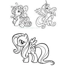 Coloriage Petit Poney (Dessins animés et séries animées) #42108 à imprimer et colorier