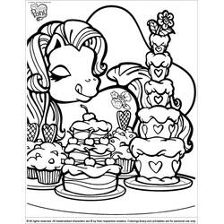 Coloriage Petit Poney (Dessins animés et séries animées) #42133 à imprimer et colorier