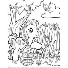 Coloriage Petit Poney (Dessins animés et séries animées) #42159 à imprimer et colorier