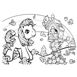 Coloriage Petit Poney (Dessins animés et séries animées) #42166 à imprimer et colorier