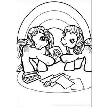 Coloriage Petit Poney (Dessins animés et séries animées) #42173 à imprimer et colorier