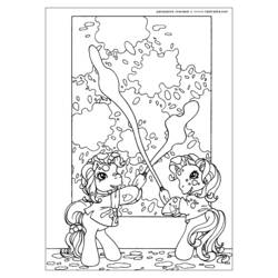Coloriage Petit Poney (Dessins animés et séries animées) #42182 à imprimer et colorier