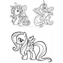 Coloriage Petit Poney (Dessins animés et séries animées) #42188 à imprimer et colorier