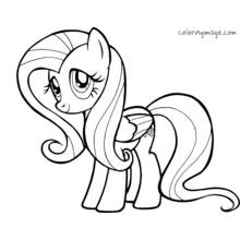 Dessin à colorier: Petit Poney (Dessins animés et séries animées) #42194 - Coloriages à Imprimer Gratuits