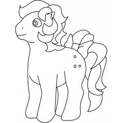 Coloriage Petit Poney (Dessins animés et séries animées) #42197 à imprimer et colorier